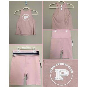 Victoria's Secret, PINK, XS, Fold Down or Up Shorts & Matching Tank